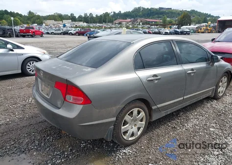 2008 Honda Civic Lx из США, поврежденный, VIN 2HGFA165X8H526130
